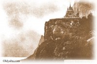 Церковь и скалы у Байдарскихъ воротъ